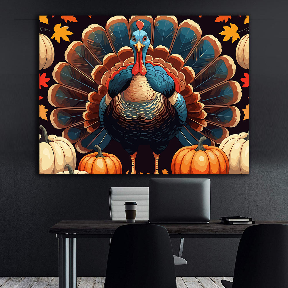 Pictura pe Numere – Decorul cu bostani 7431