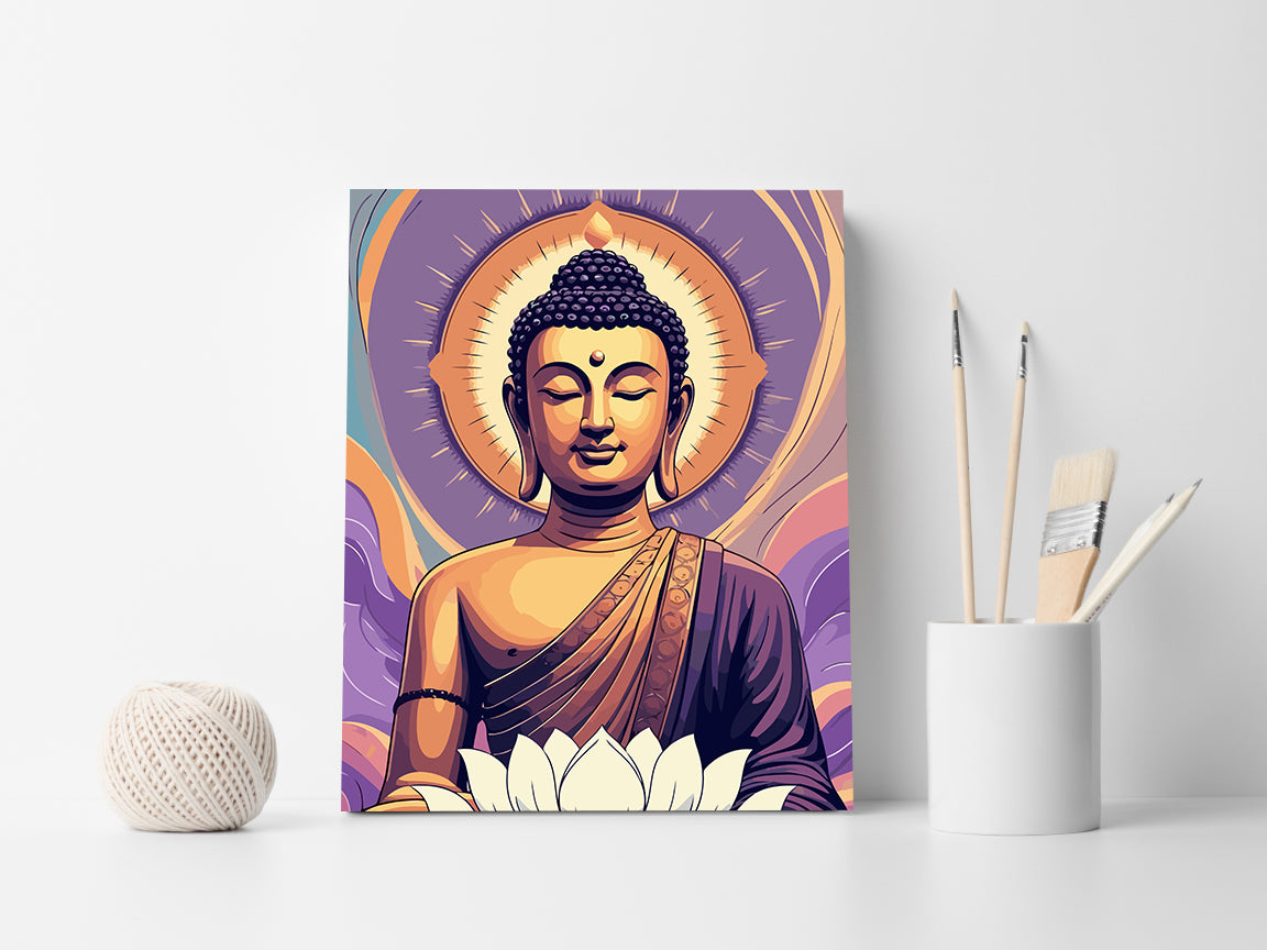 Pictura pe Numere – Gautama Buddha 6376