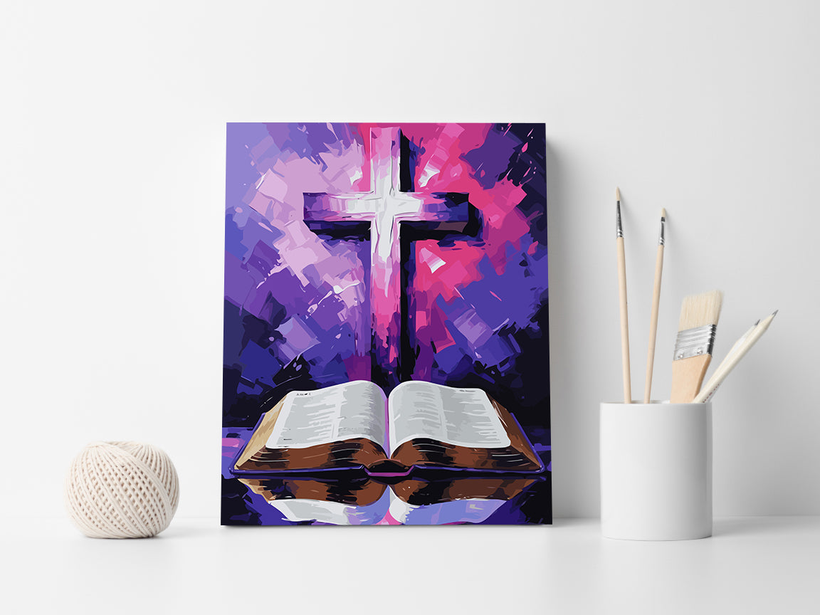 Pictura pe Numere – Lumina Crucii si Cuvantul Vietii 6378