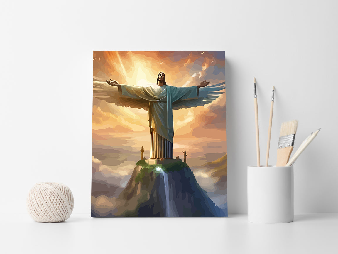 Pictura pe Numere – Cristo Redentor 6391