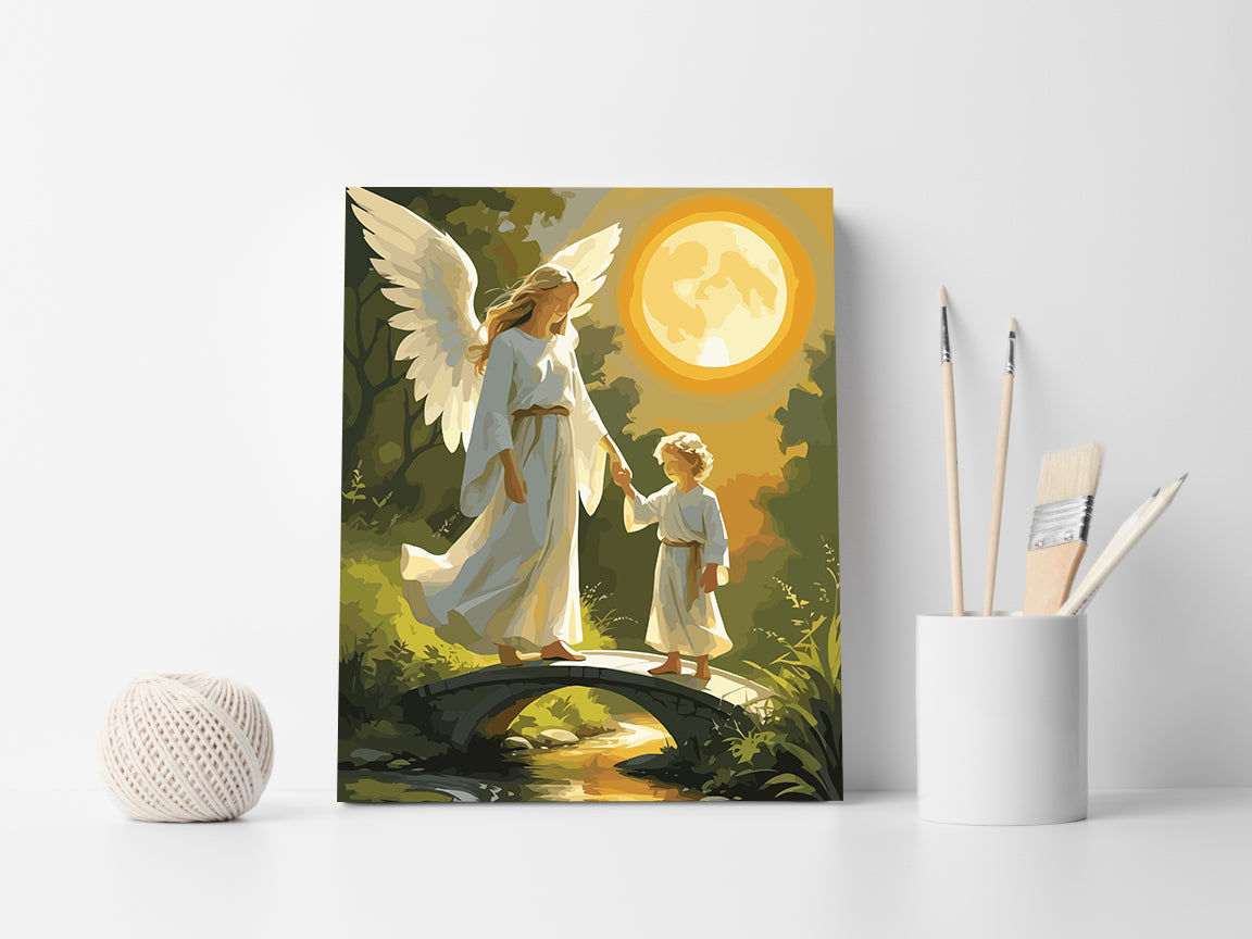 Pictura pe Numere – ingerul Pazitor 6396