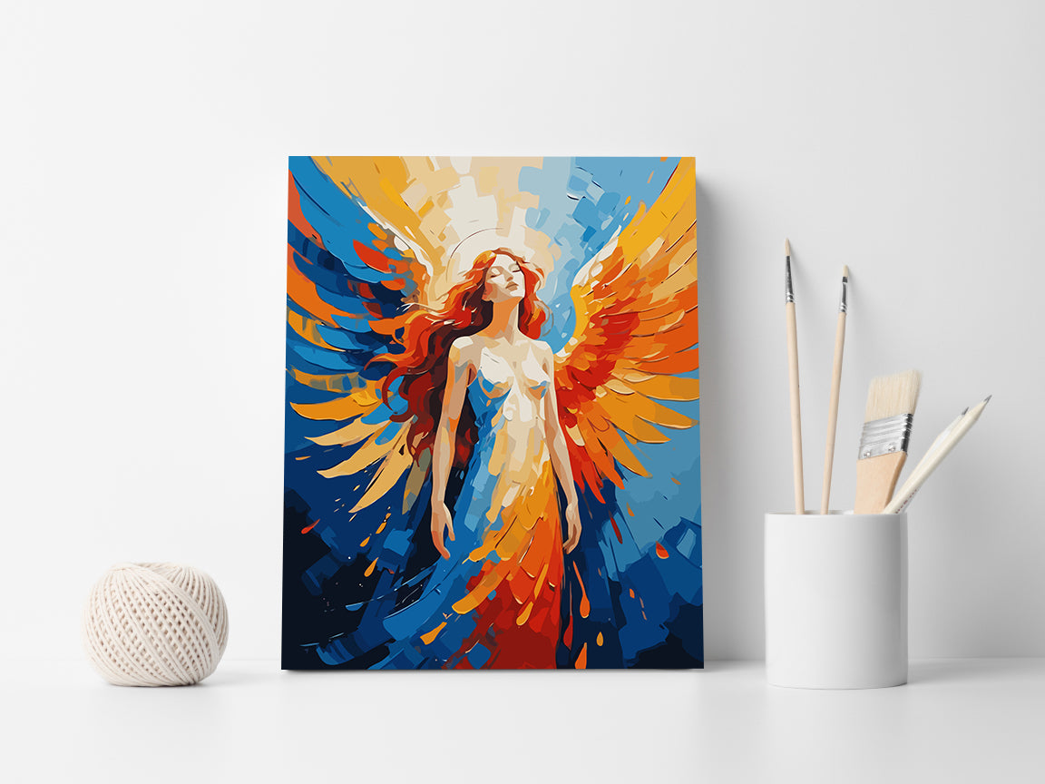 Pictura pe Numere – ingerul Rasaritului 6406