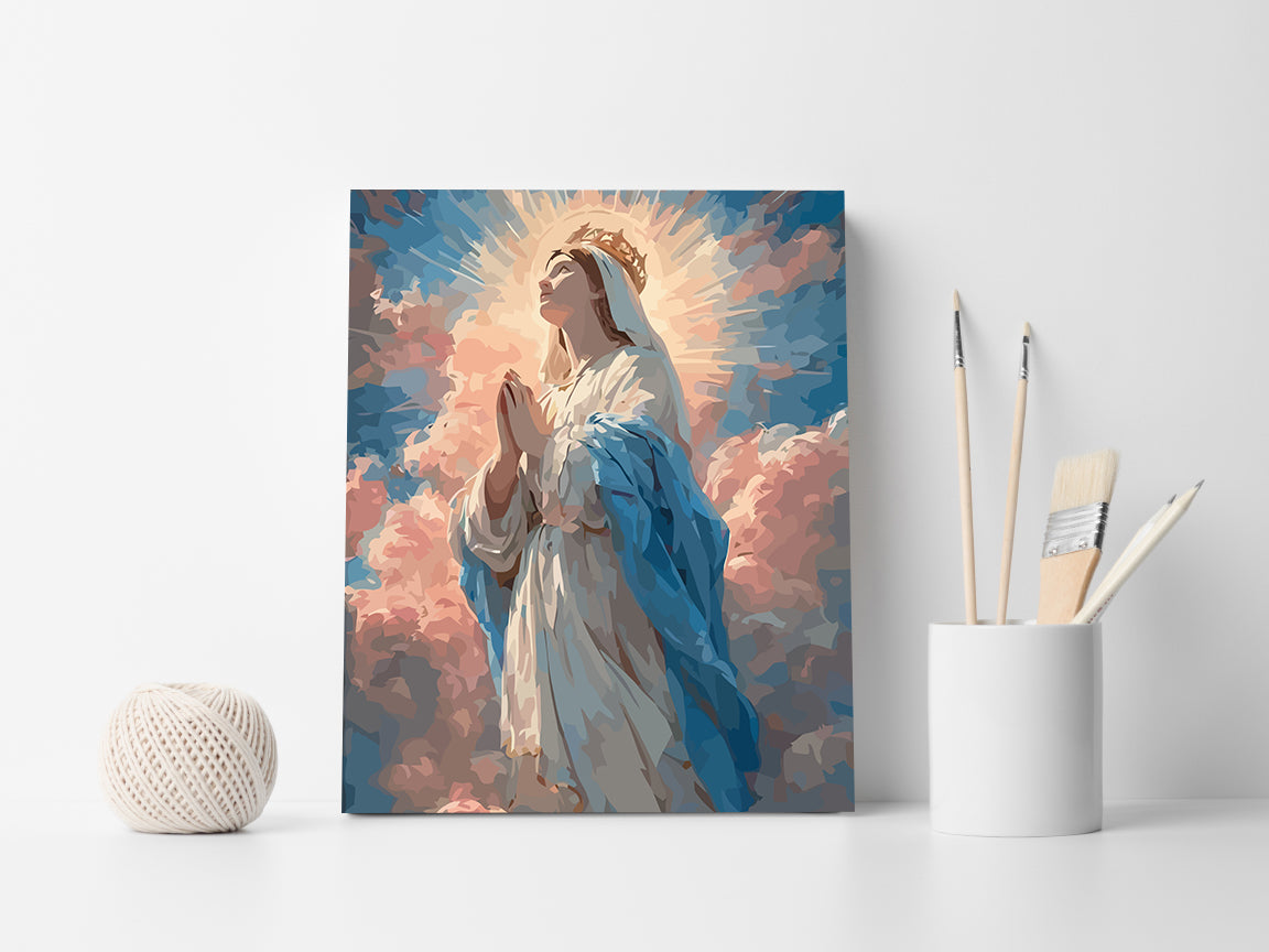 Pictura pe Numere – Fecioara Maria 6257
