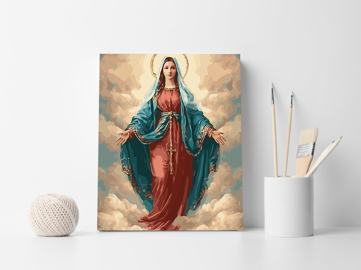 Pictura pe Numere – Fecioara Maria 6258