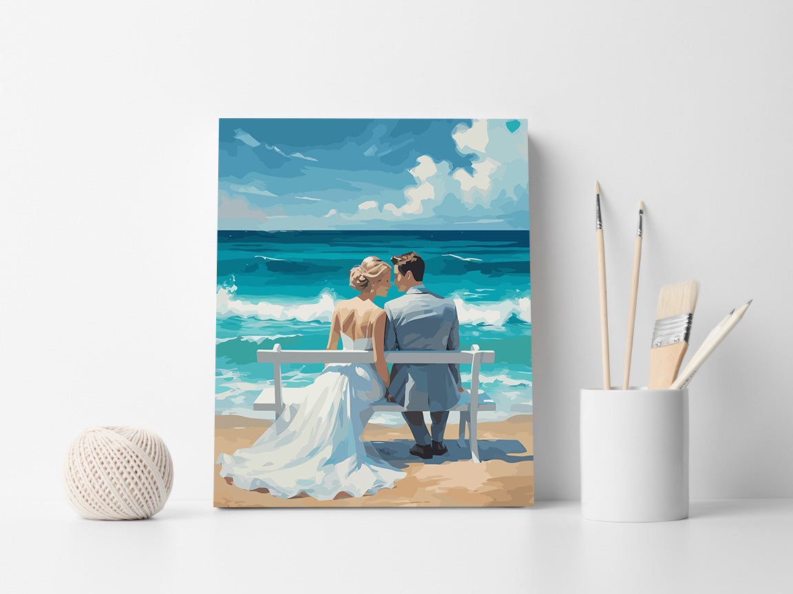 Pictura pe Numere – Just Married 6449