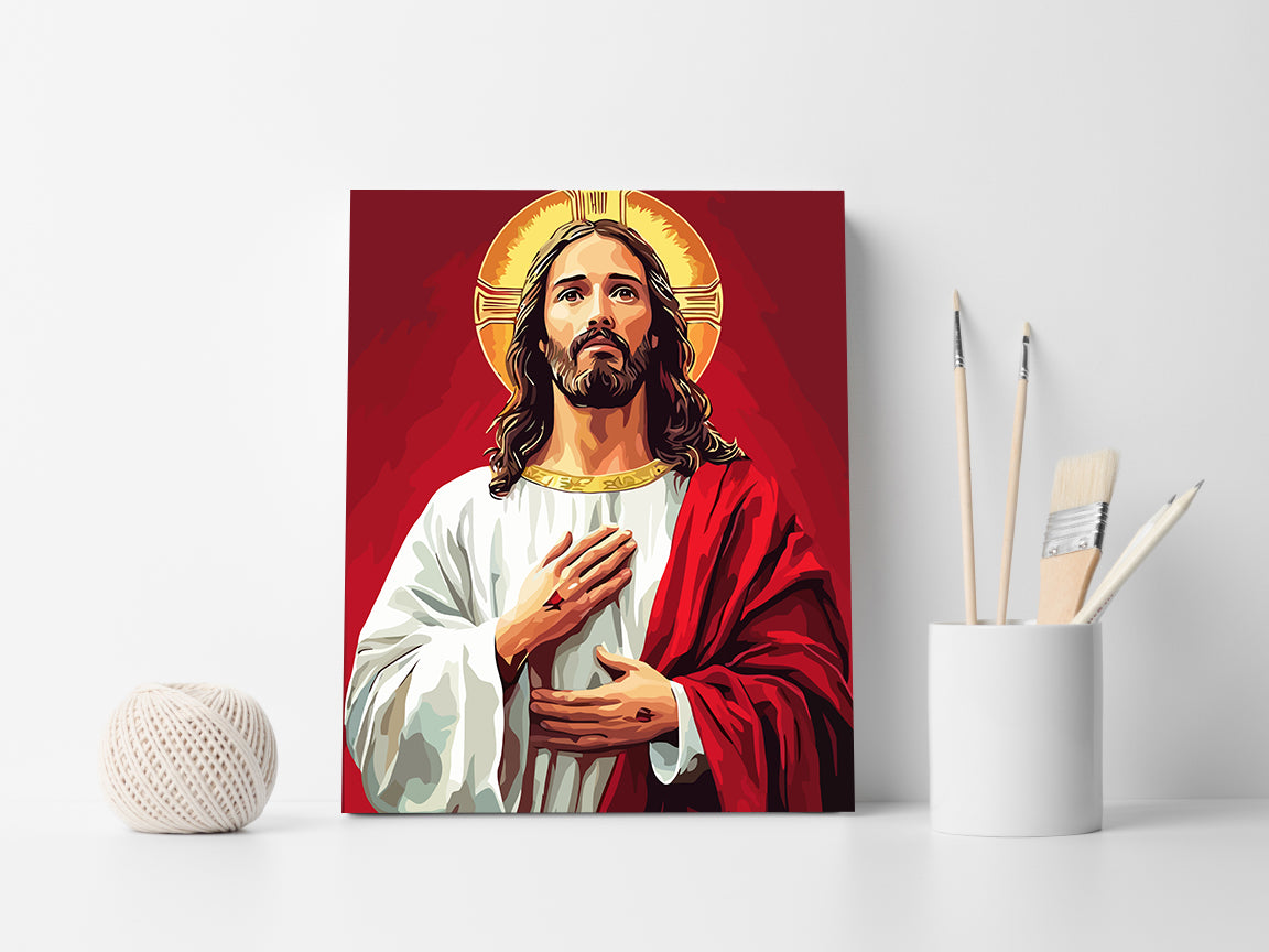 Pictura pe Numere – Isus Hristos 6282