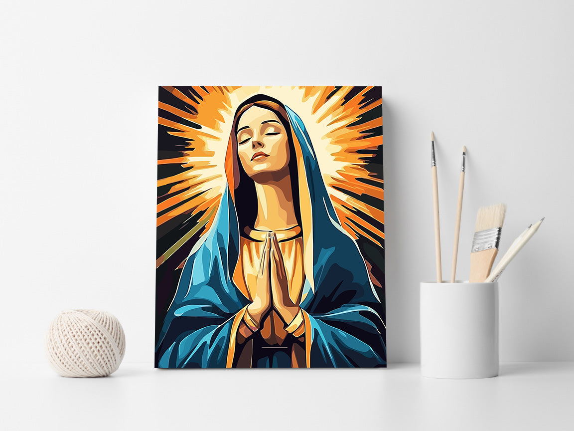 Pictura pe Numere – Fecioara Maria 6286