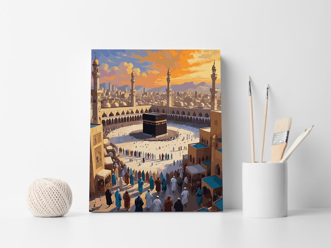 Pictura pe Numere – Marea Moschee Din Mecca 6320