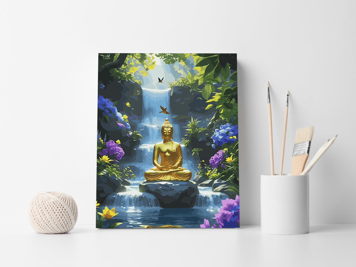 Pictura pe Numere – Buddha in Meditatie 6334