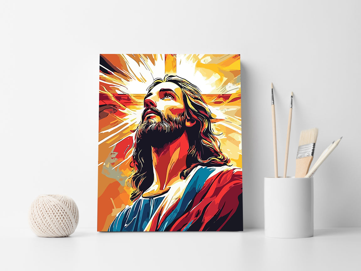 Pictura pe Numere – Isus Hristos 6247