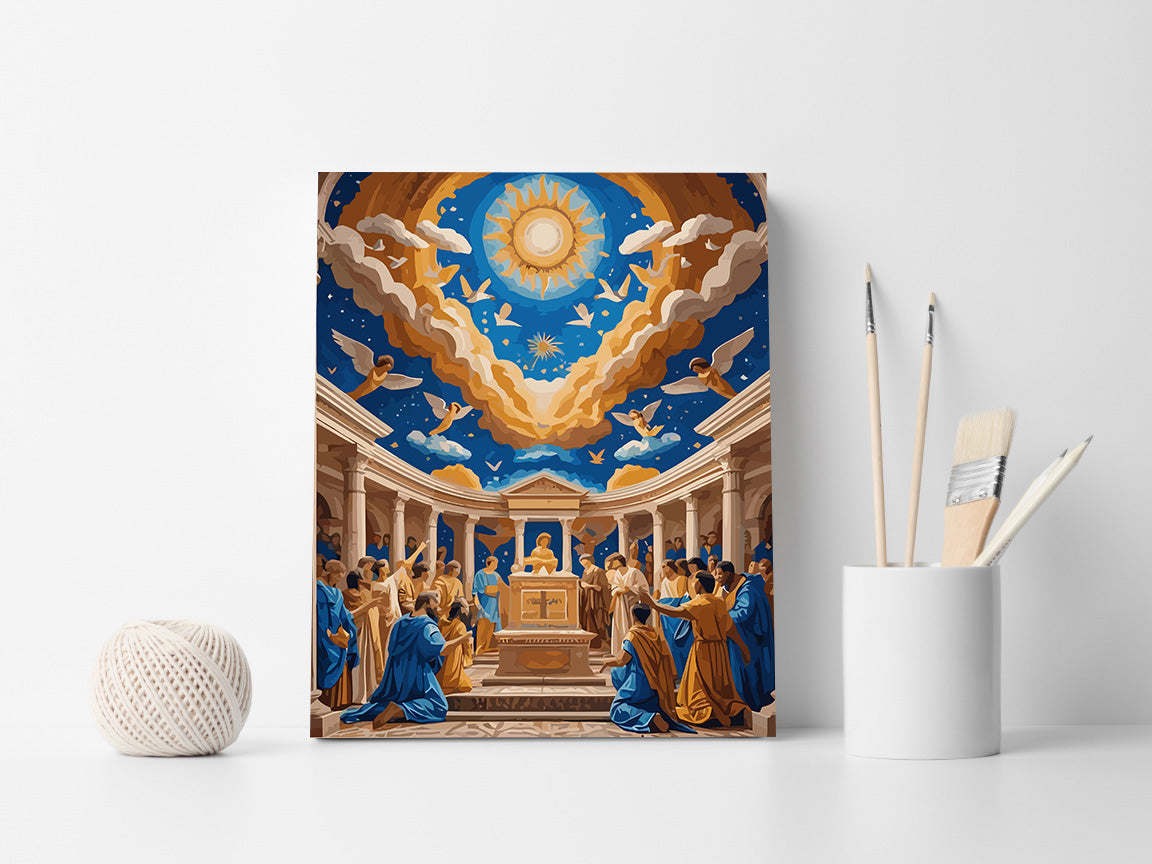 Pictura pe Numere – Adunarea Divina 6340