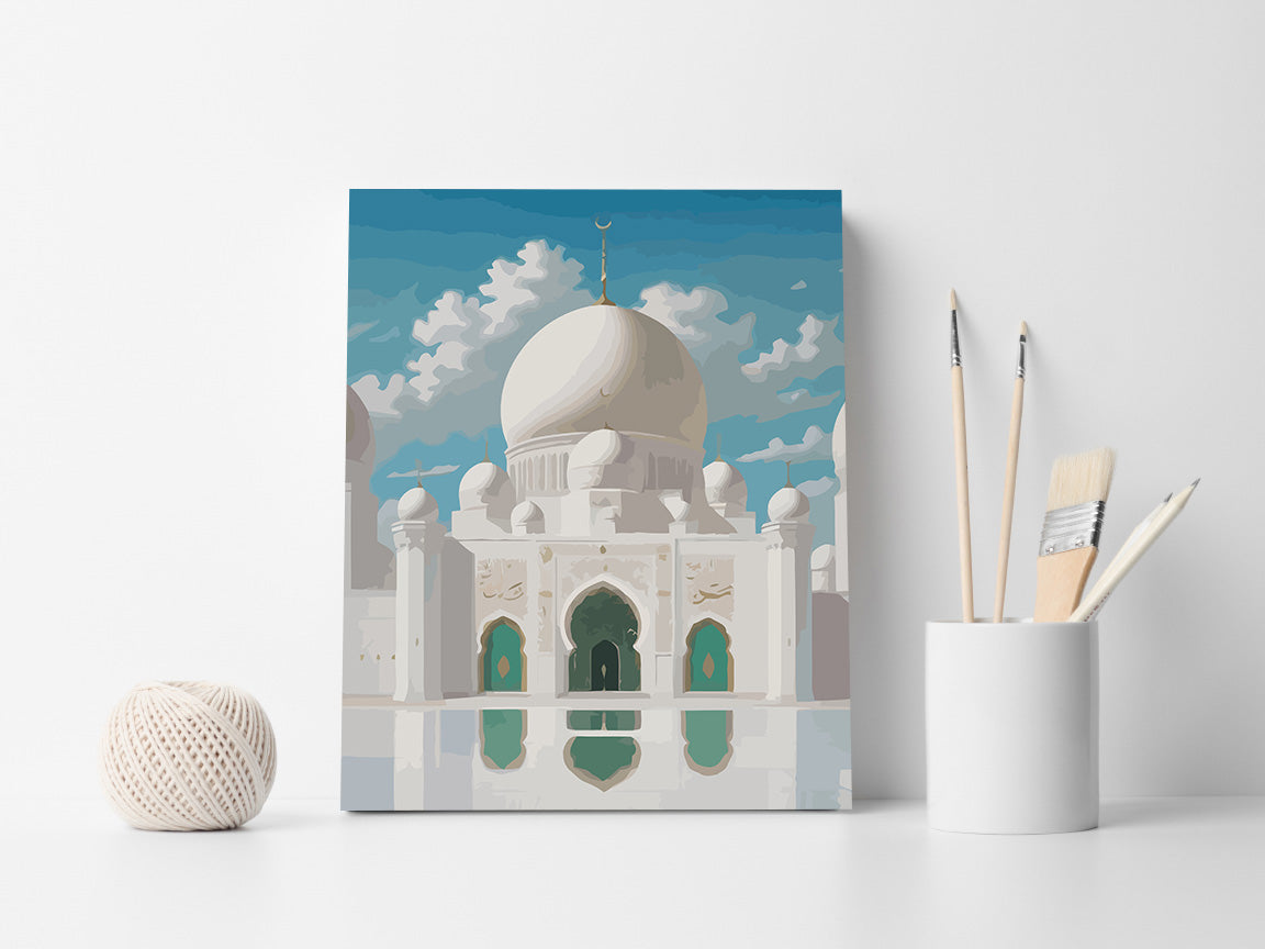 Pictura pe Numere – Marea Moschee Sheikh Zayed 6341