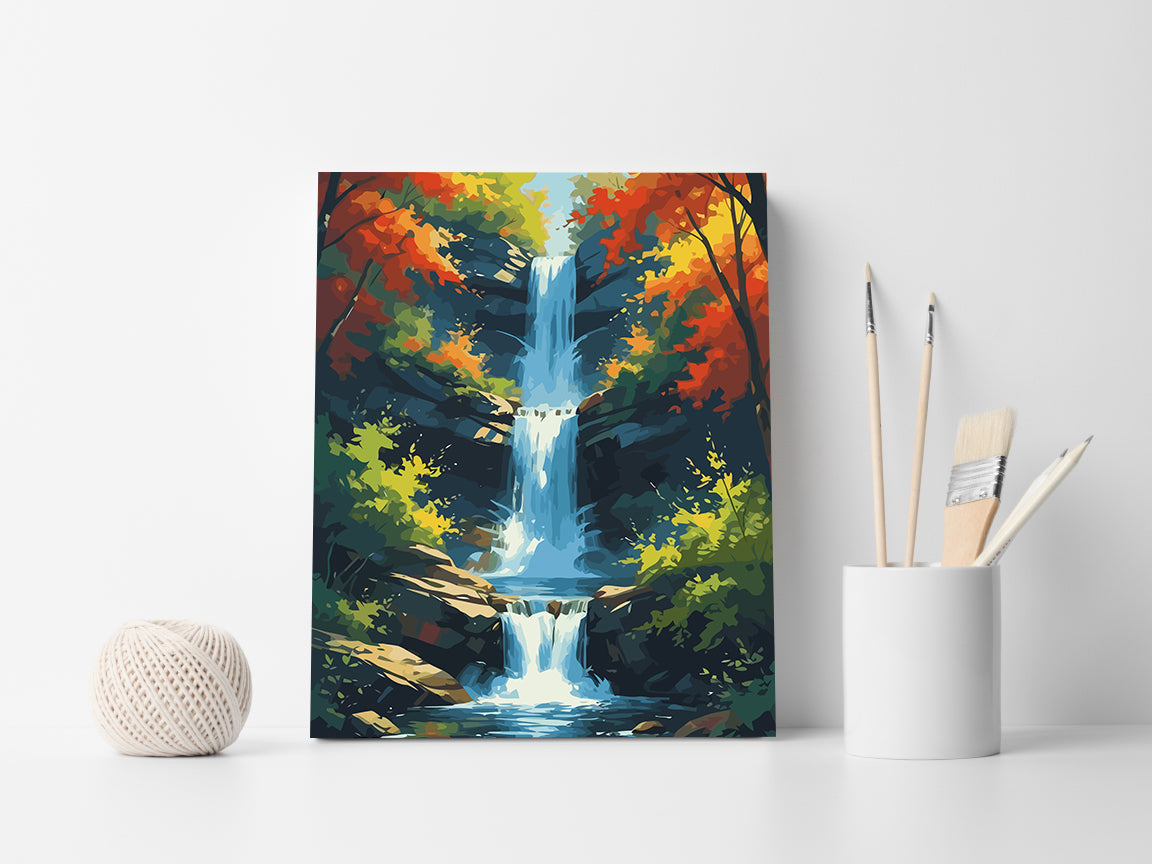 Pictura pe Numere – Padure Peisaj 6100