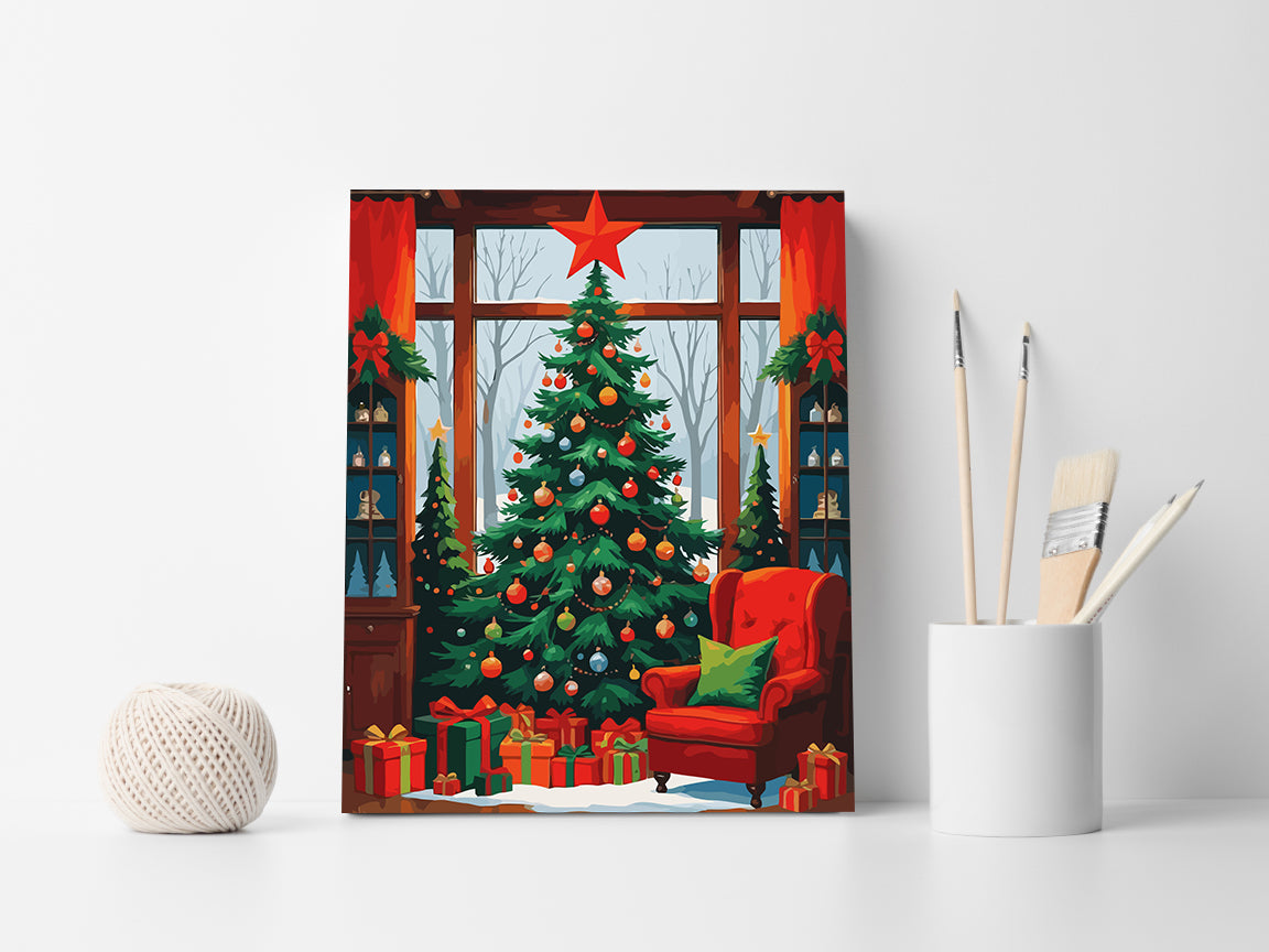 Pictura pe Numere – Brad De Craciun 6145