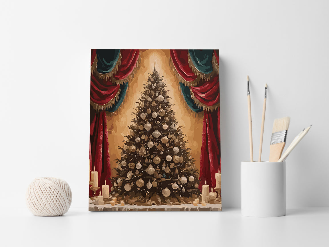 Pictura pe Numere – Brad De Craciun 6146