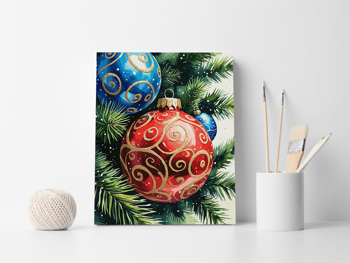 Pictura pe Numere – Decoratiuni De Craciun 6175