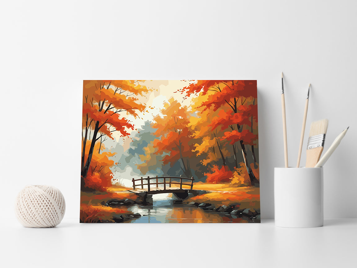 Pictura pe Numere – Peisaj de Toamna 6085