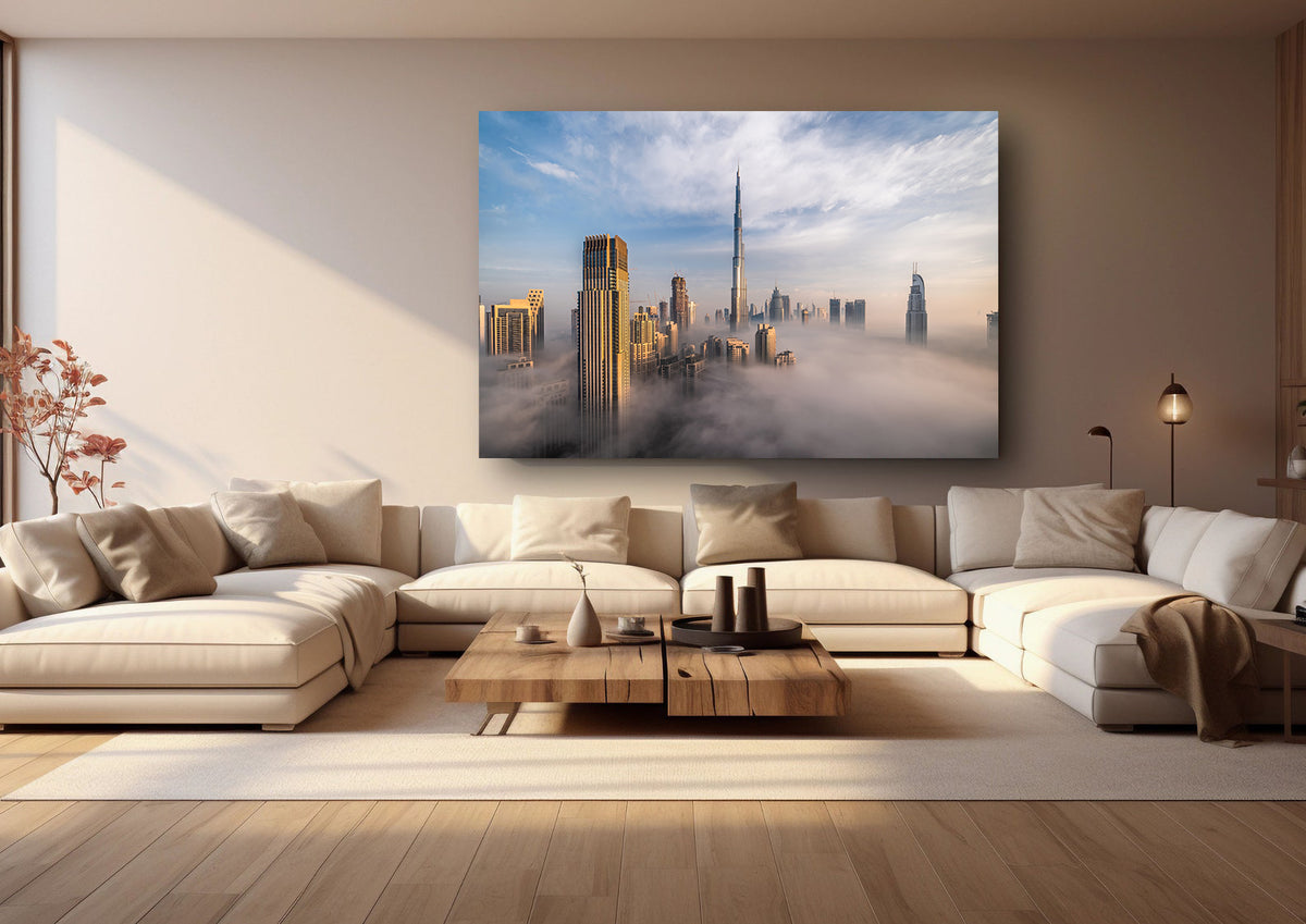 Canvas painting - Dubai Skyscrapers
