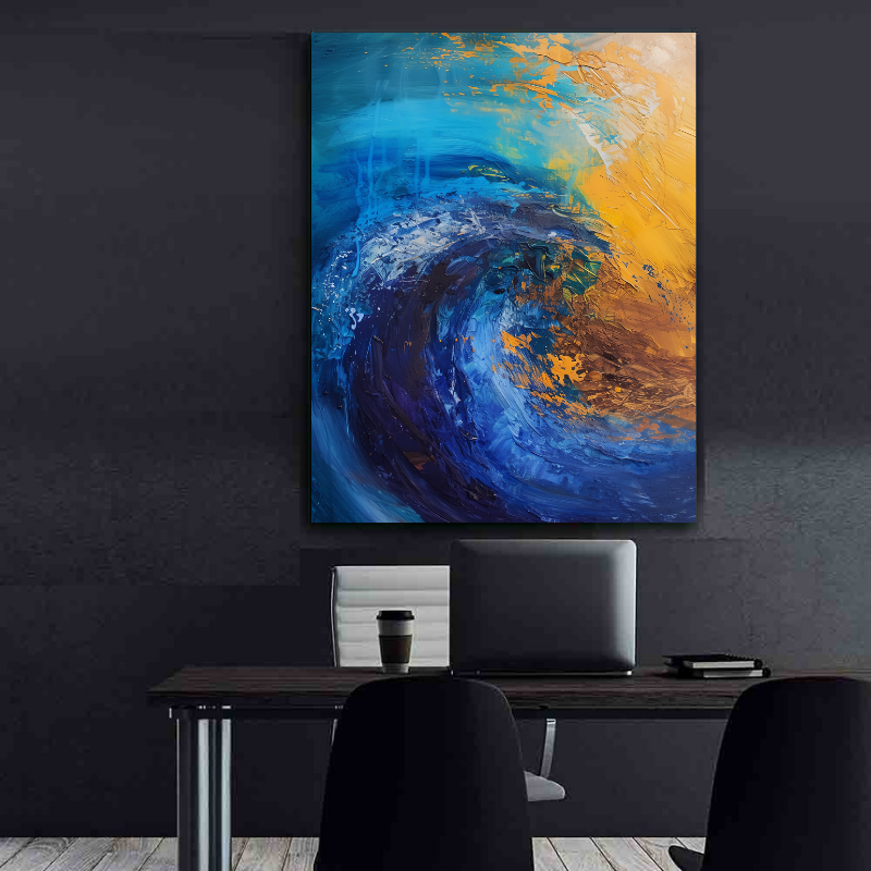 Canvas Painting - Sea Wave