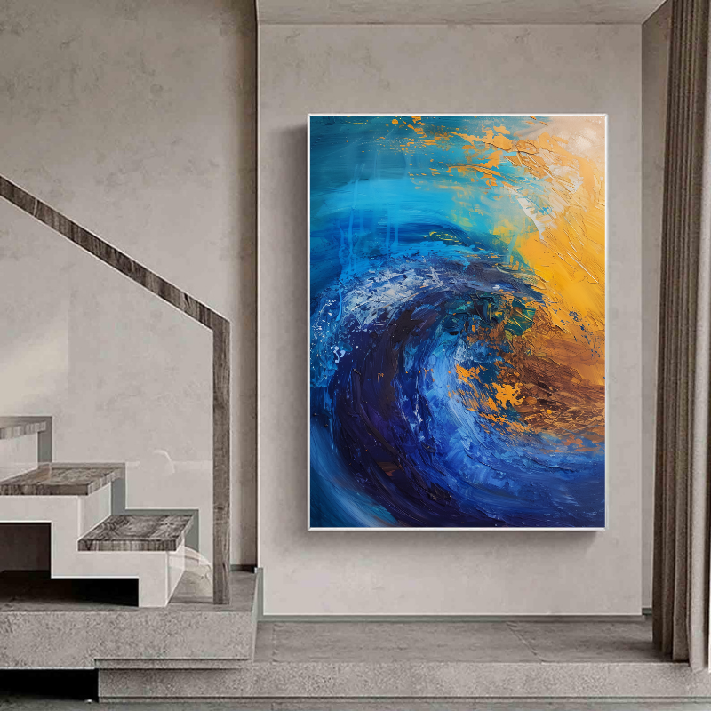 Canvas Painting - Sea Wave