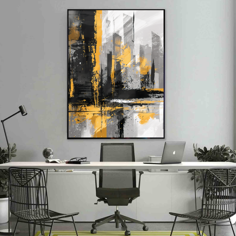 Tablou Canvas - Oras Abstract