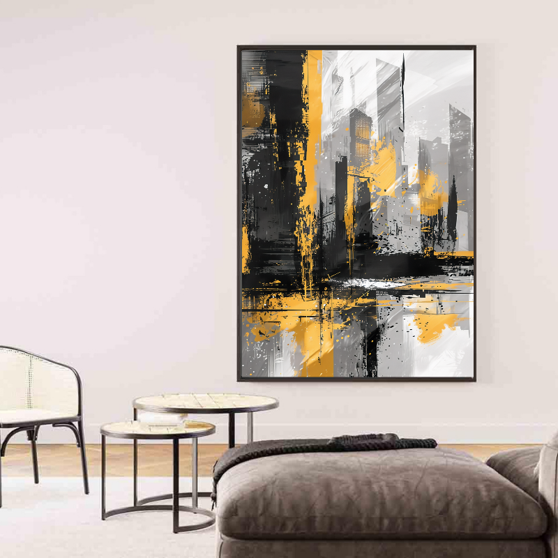 Tablou Canvas - Oras Abstract