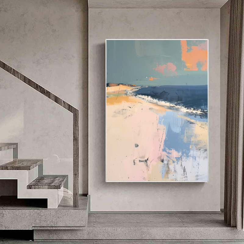 Tablou Canvas - Abstract Coastal Landscape