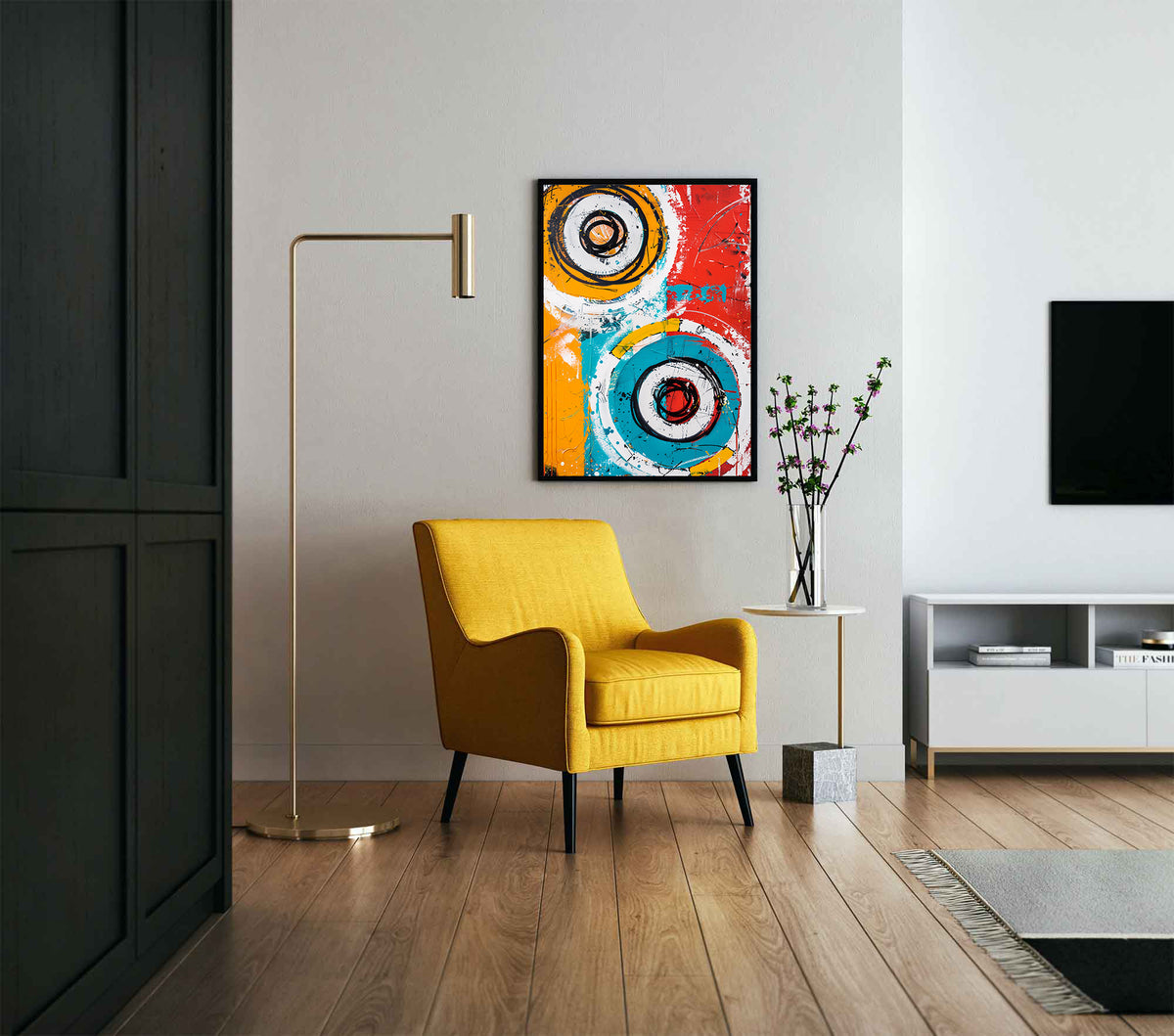 Canvas Painting - Modern Abstract Art