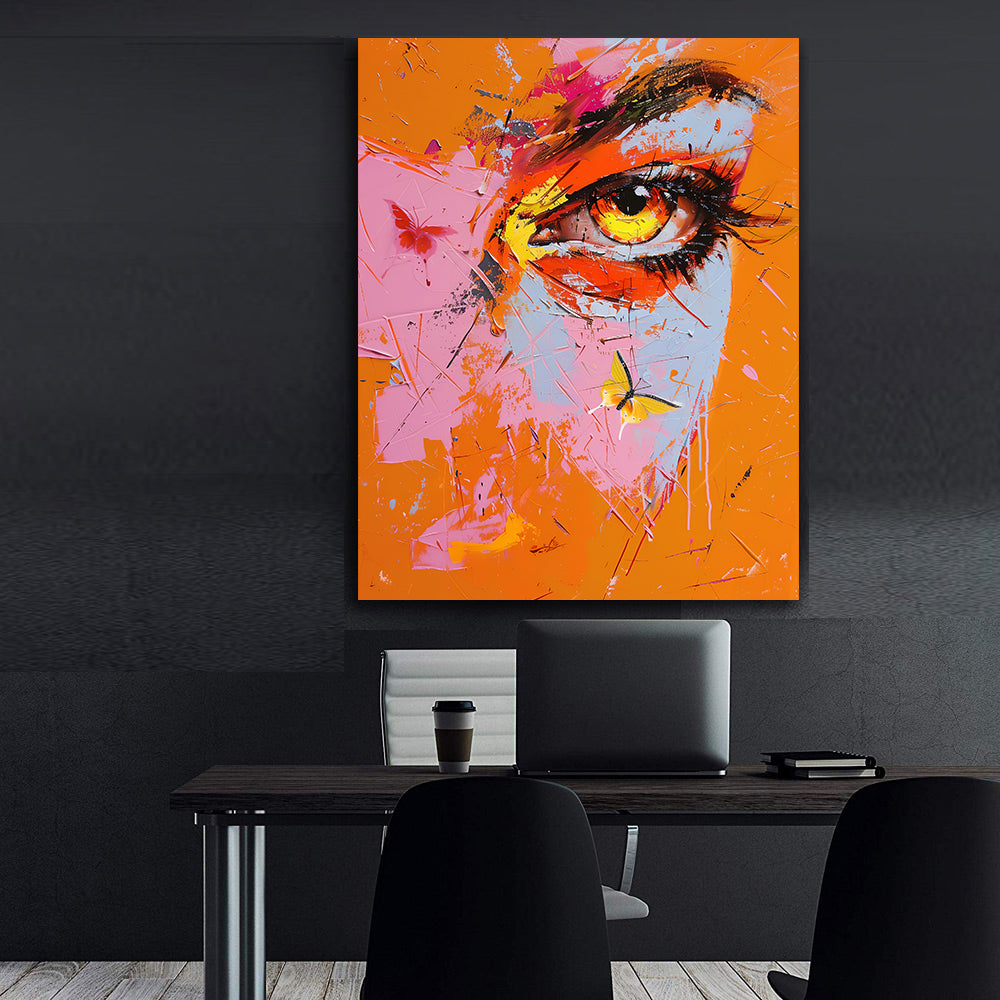 Canvas Painting - Abstract Portrait