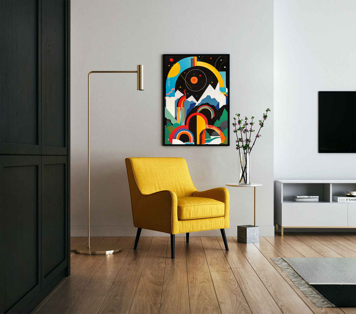 Tablou Canvas - Abstract Geometry Art