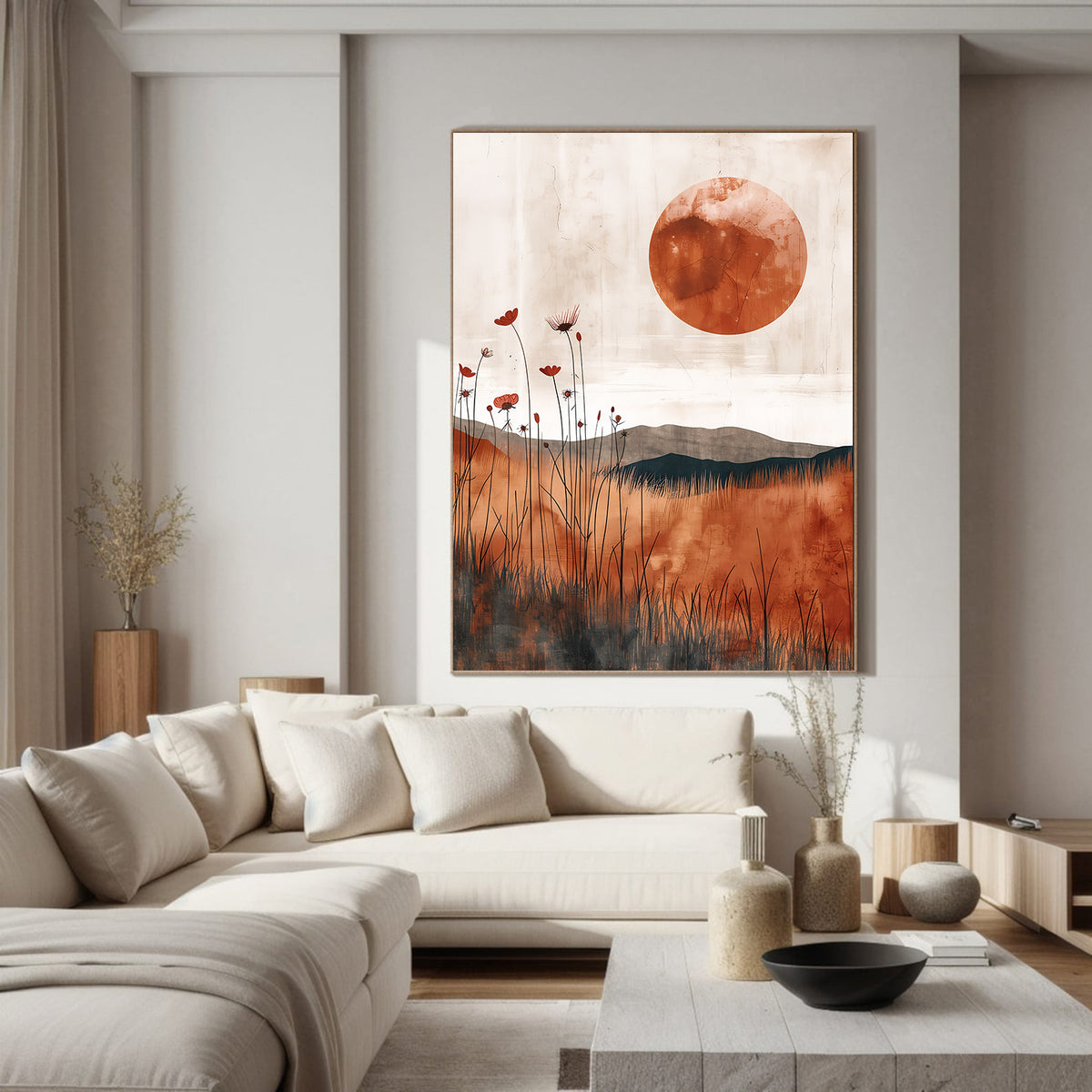 Tablou Canvas - Flower Abstract Art