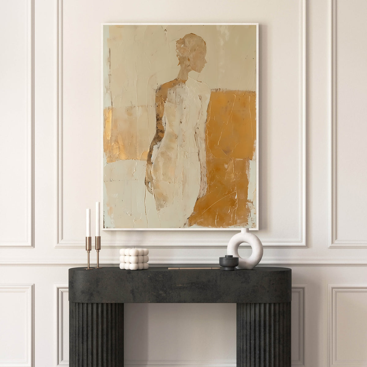 Canvas Painting - Abstract Woman
