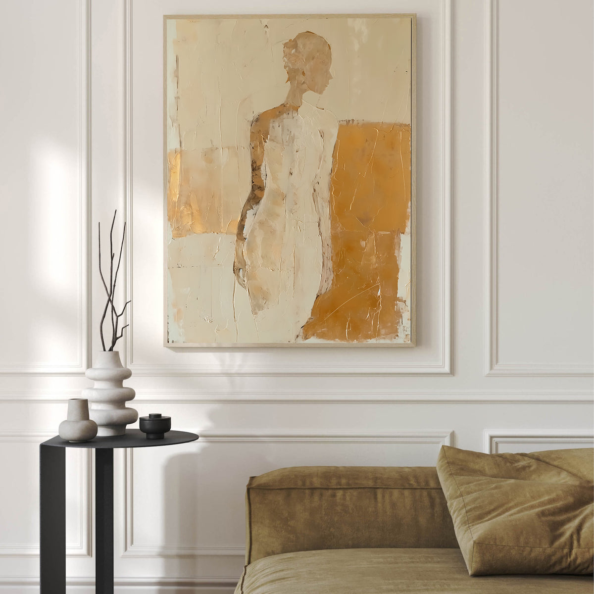 Canvas Painting - Abstract Woman
