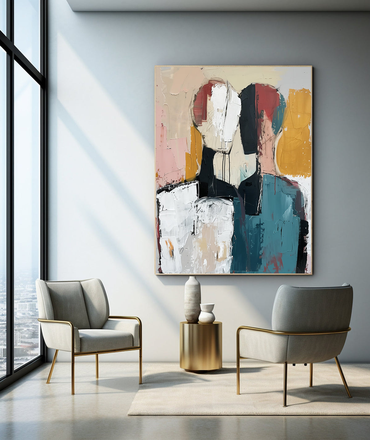 Canvas Painting - Abstract Love