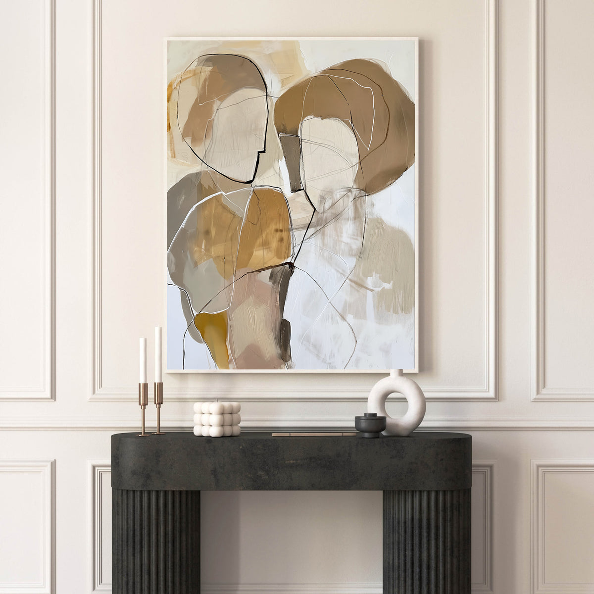 Canvas Painting - Abstract Love