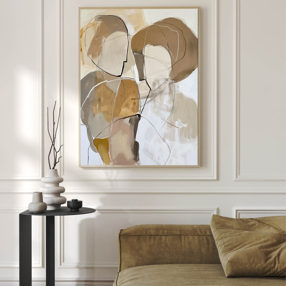 Canvas Painting - Abstract Love