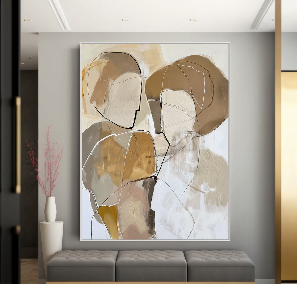 Canvas Painting - Abstract Love