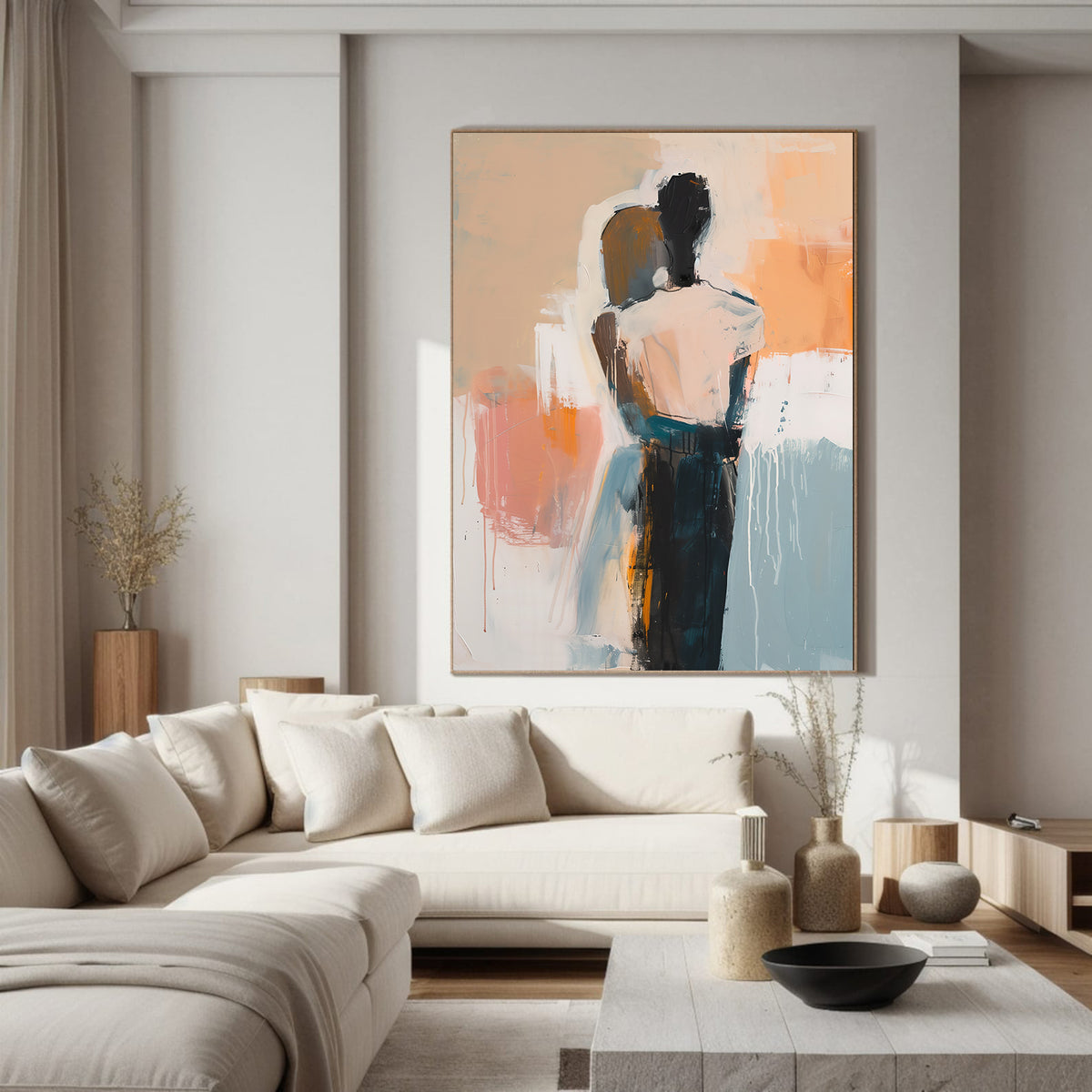 Canvas Painting - Abstract Love
