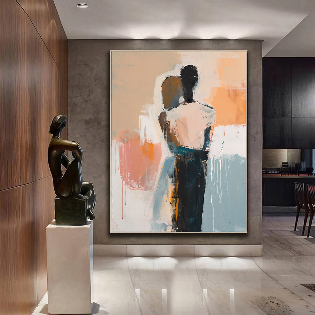 Canvas Painting - Abstract Love