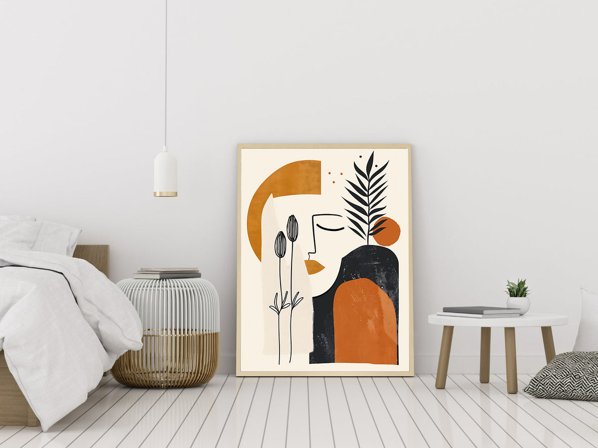 Canvas Painting - Abstract Portrait