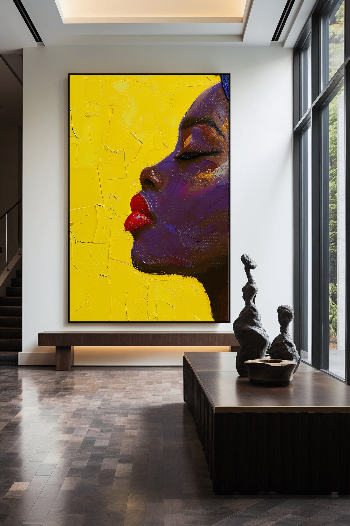 Tablou Canvas - Portret Femeie Africana