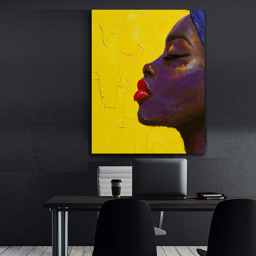 Tablou Canvas - Portret Femeie Africana