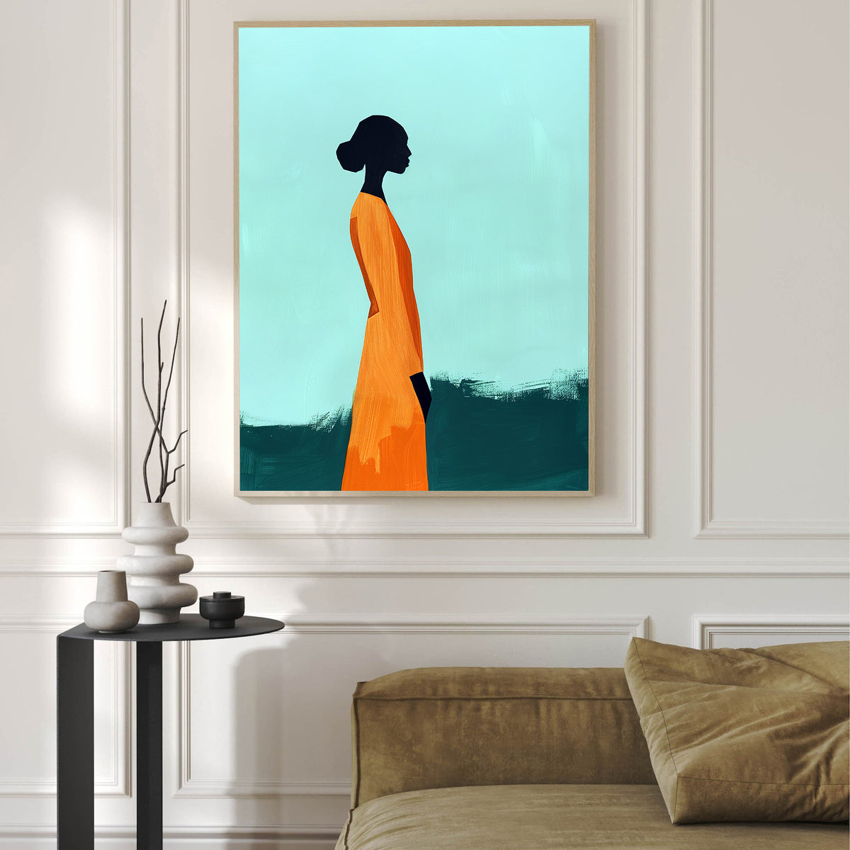 Tablou Canvas - Femeie Africana