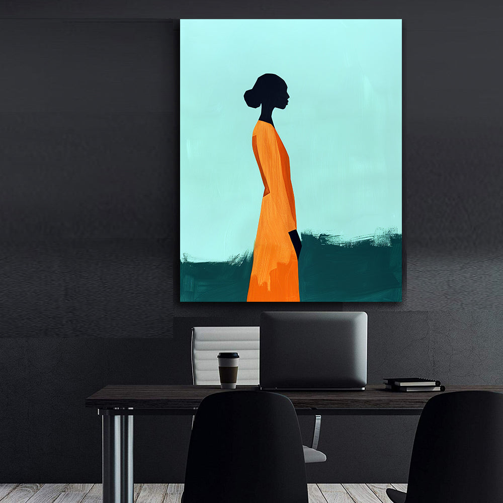 Tablou Canvas - Femeie Africana