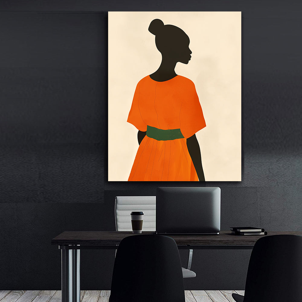 Tablou Canvas - Femeie Africana