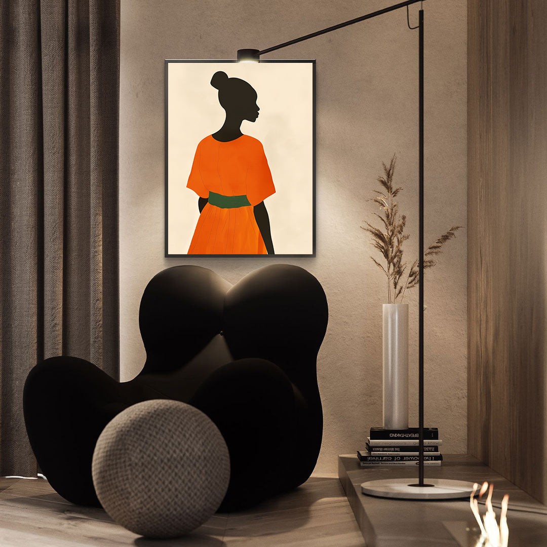 Tablou Canvas - Femeie Africana
