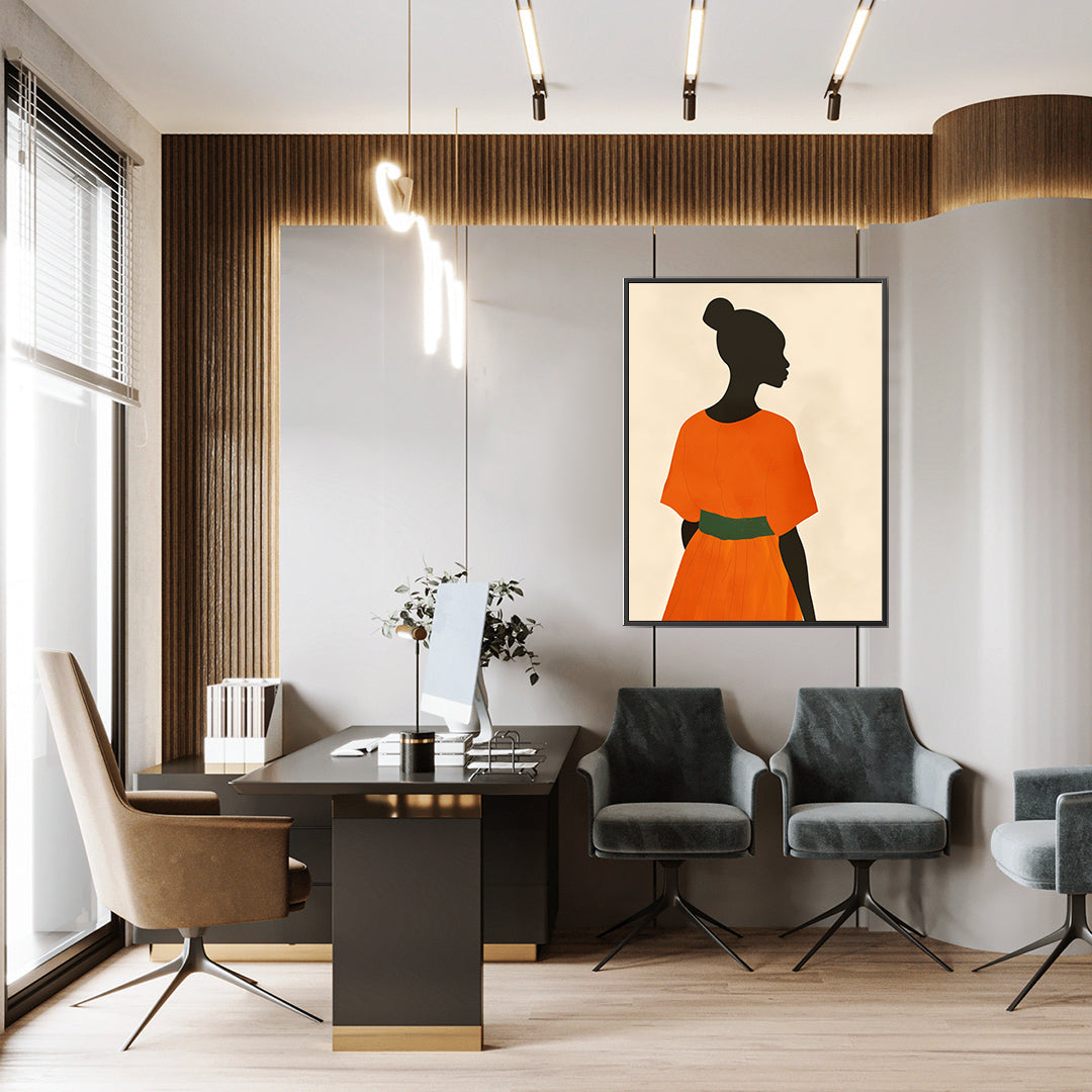 Tablou Canvas - Femeie Africana