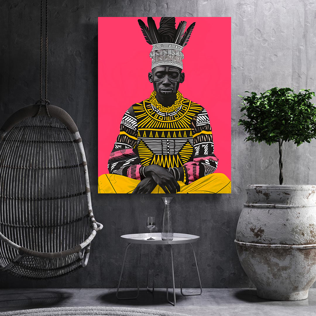 Tablou Canvas - African Art