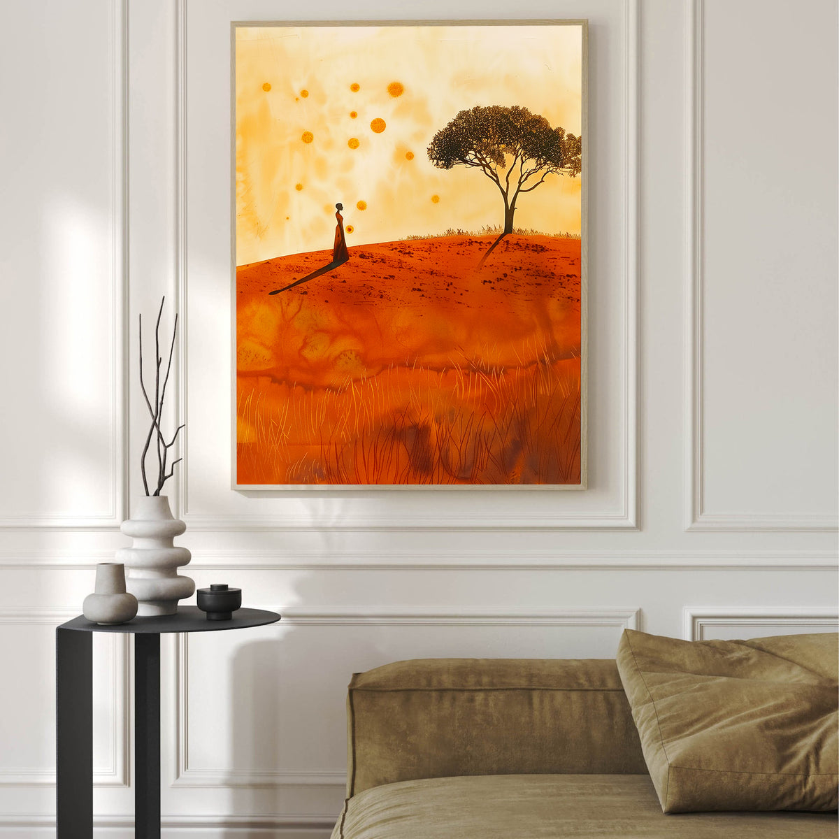 Canvas Painting - African Art