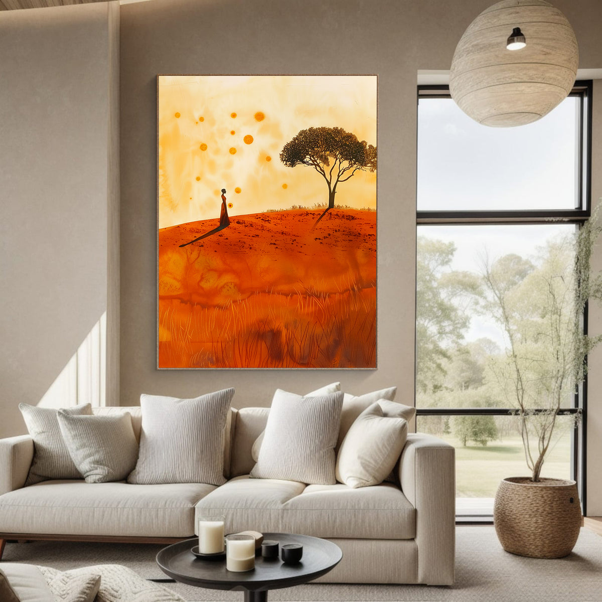 Canvas Painting - African Art
